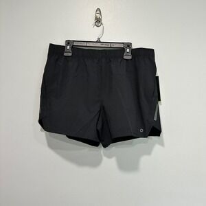 Etonic Mens XL Black Performance Athletic Running Shorts‎ Yoke 5 Inch New
